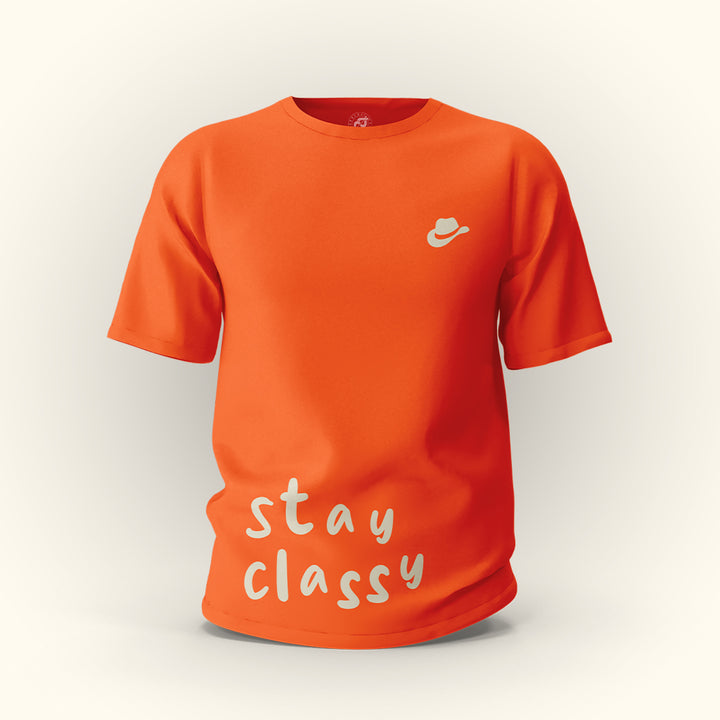 Stay Classy Printed T-shirt - MARTIZY
