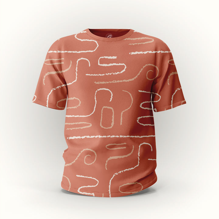 Scribble Design T-shirt - MARTIZY
