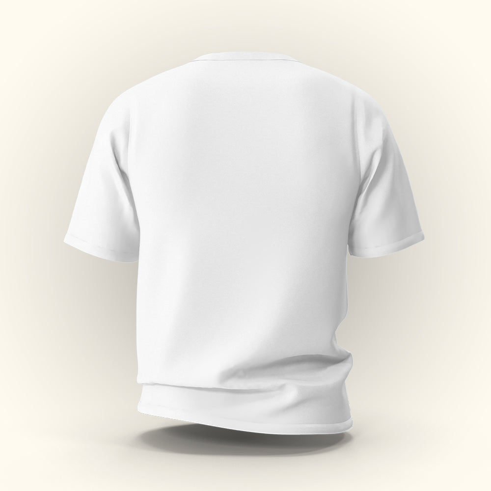 Soft White Cotton T-shirt  - MARTIZY
