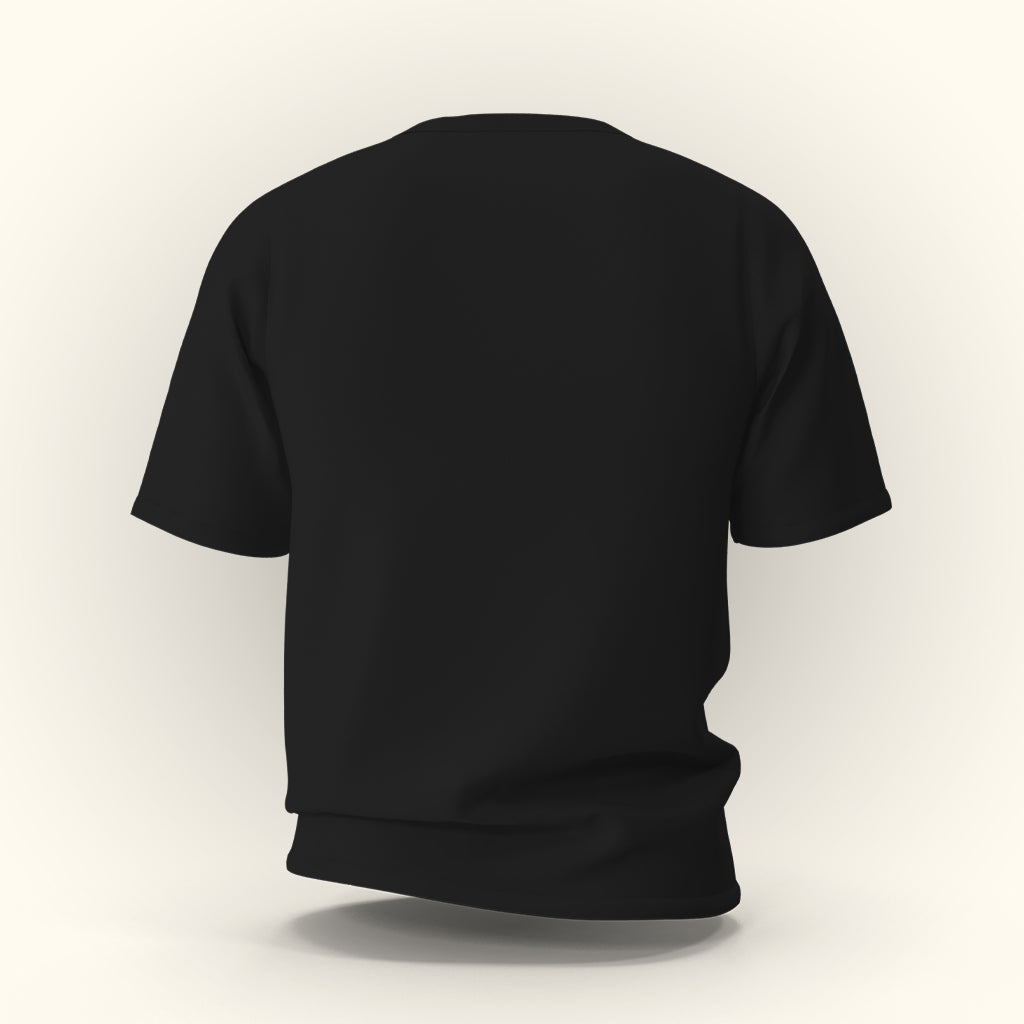 Black cotton T-shirt - MARTIZY
